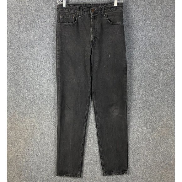 Levi's Other - Vintage Levi's Jeans Men's 34x36 550 90s Charcoal Gray Denim Relaxed Fit Tapered